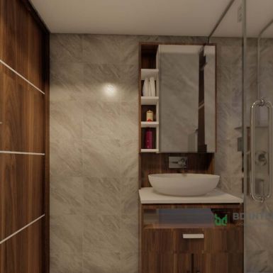modern bath room interior design for home decoration