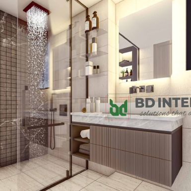 modern bathroom interior design in Bangladesh