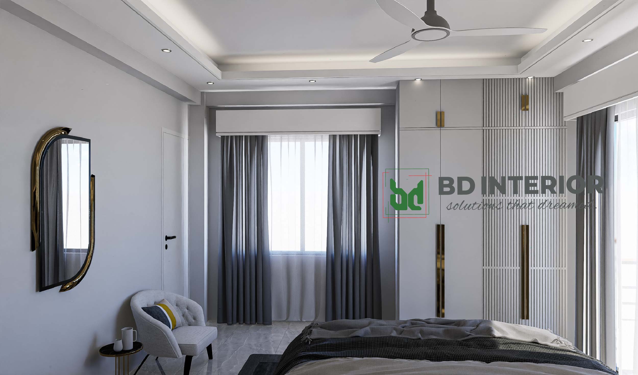 modern bedroom interior design
