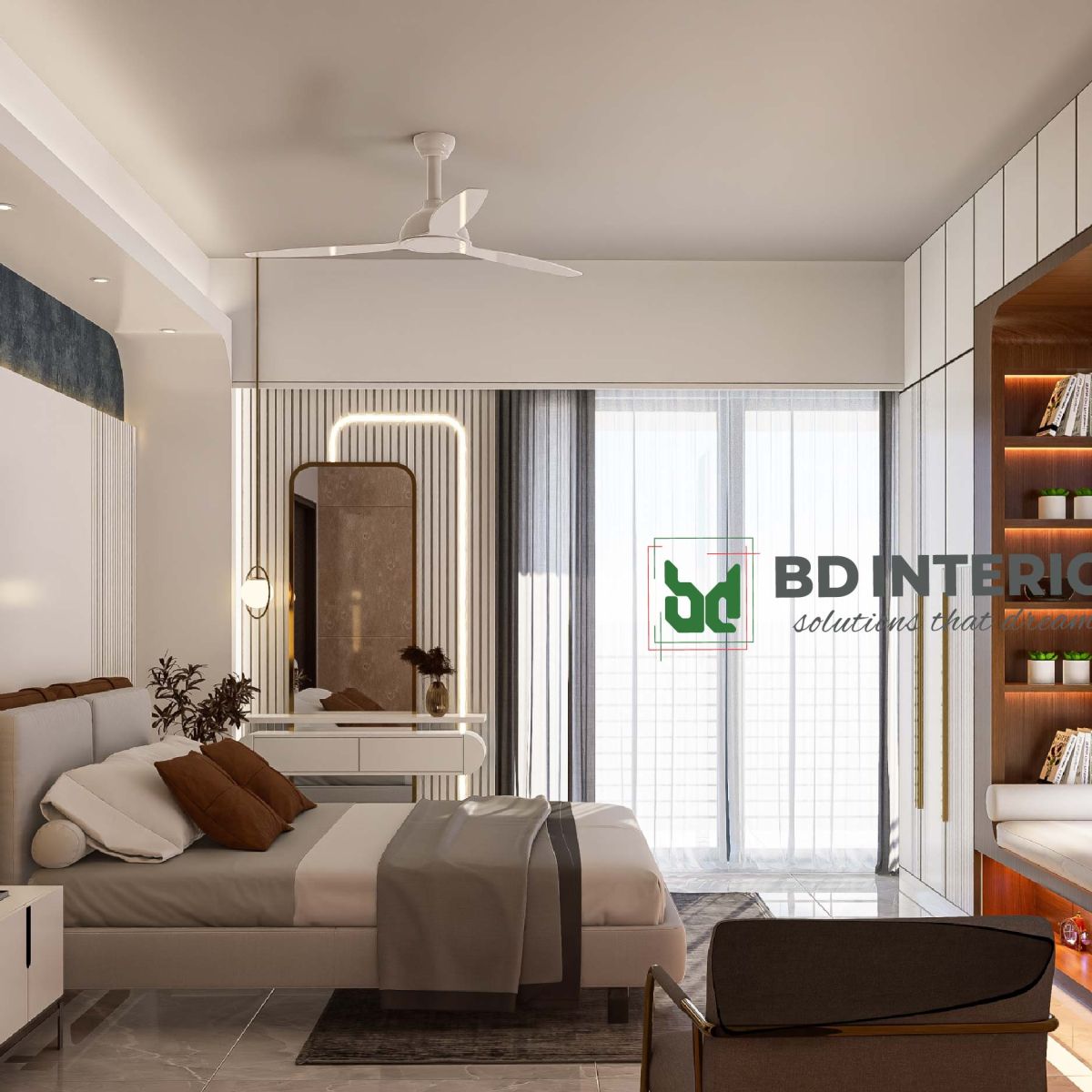 modern bedroom interior design