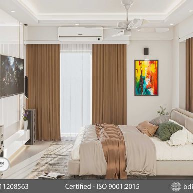 modern bedroom interior design in Bangaldesh