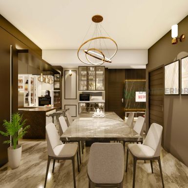 modern dining interior design
