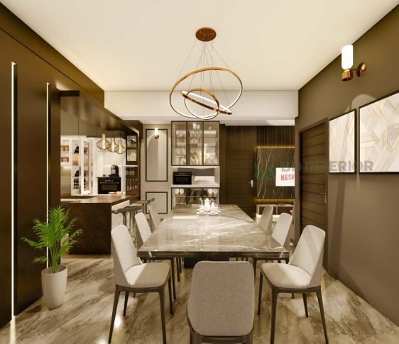 modern dining interior design