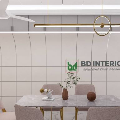 modern dining space interior design