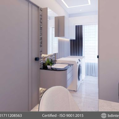 modern dining space interior design in Bangladesh