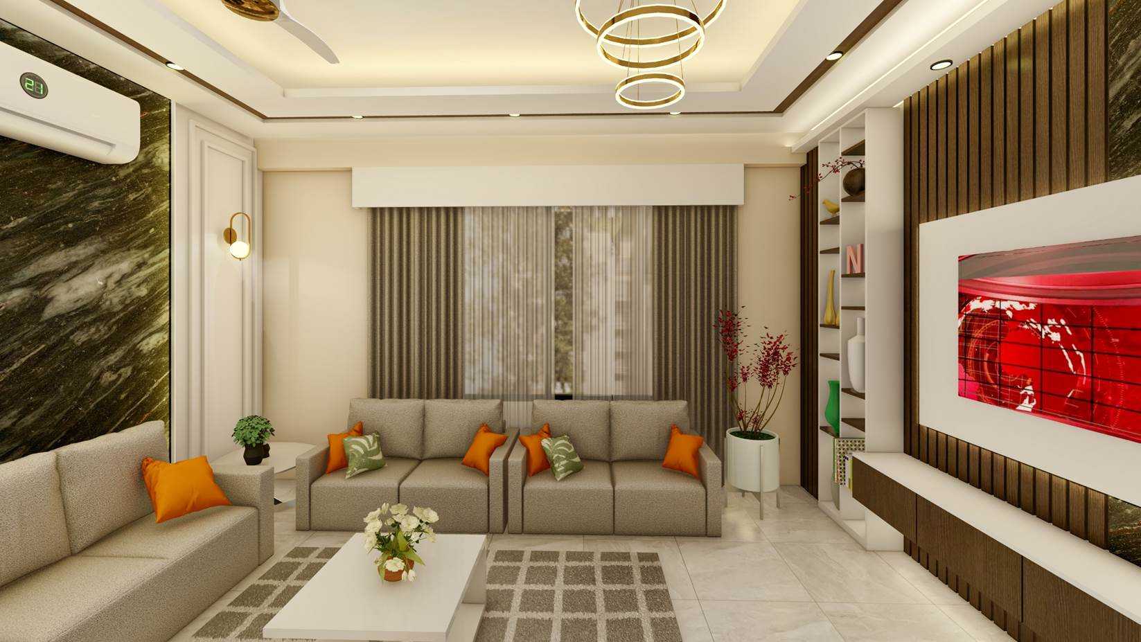 modern living room interior design