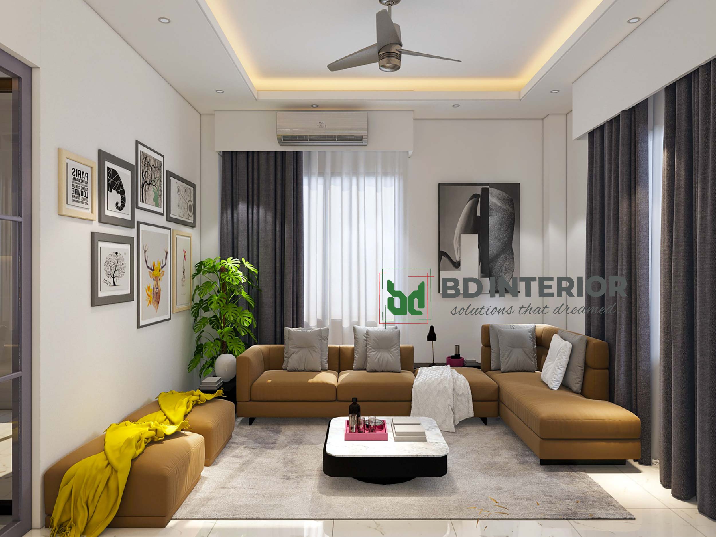 modern living room interior design