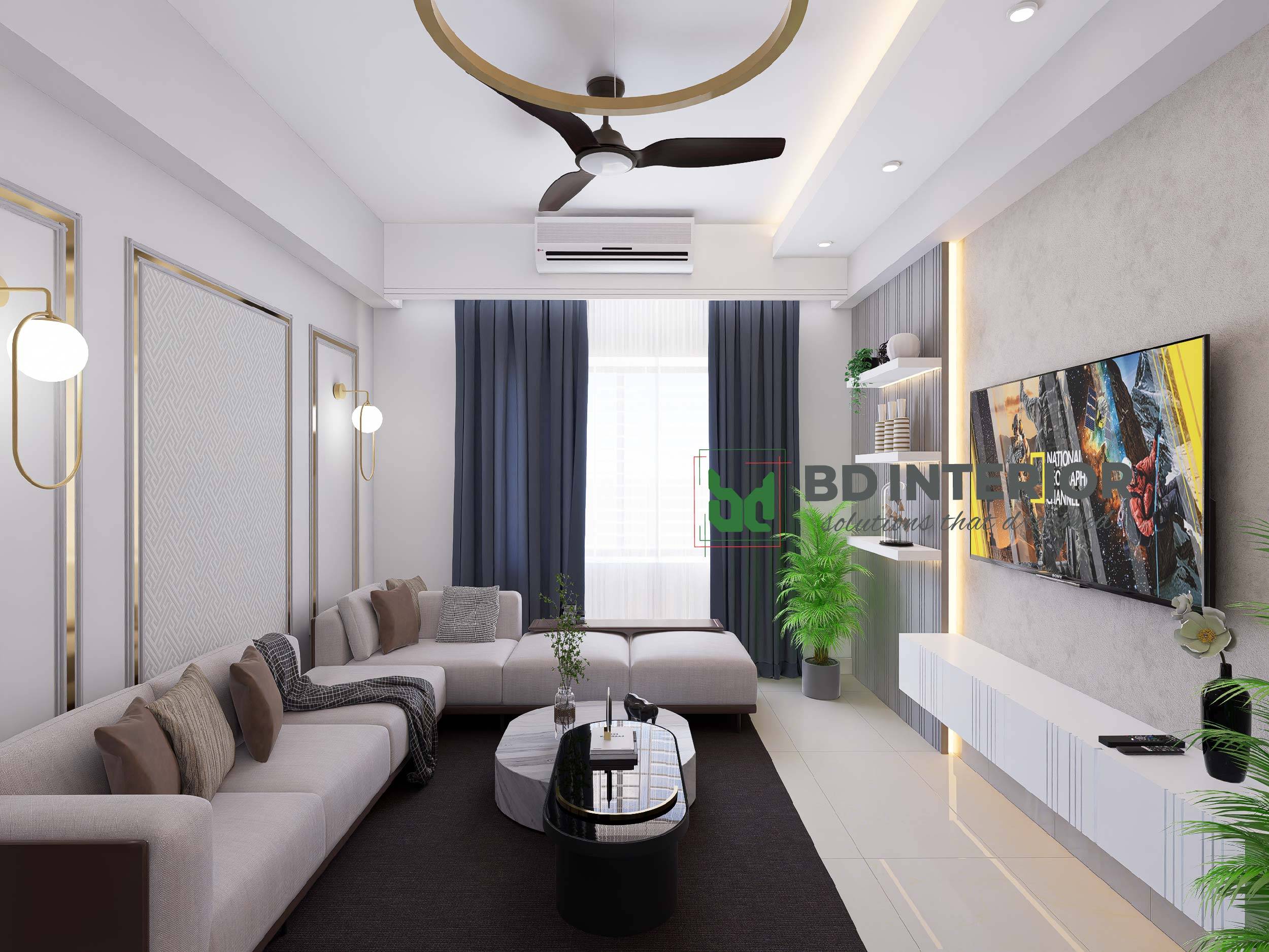 modern living room interior design