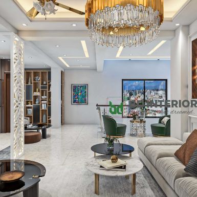 modern living room interior design in bangladesh