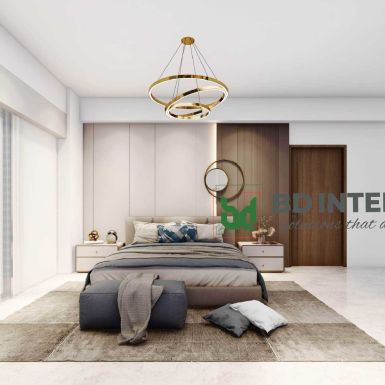 modern master bedroom interior design in Bangladesh