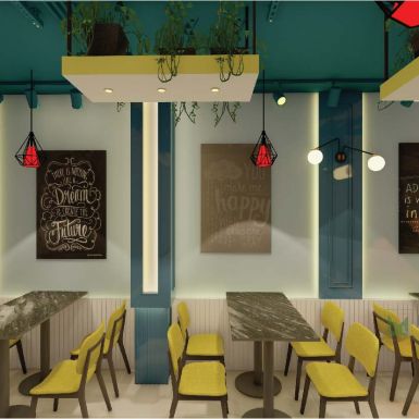 modern restaurant interior design in bangladesh