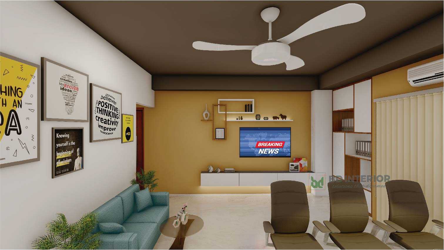 office MD room interior design