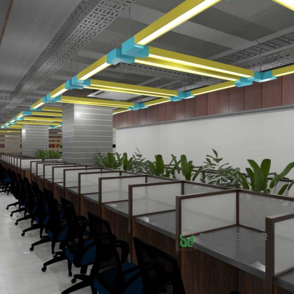 office room lighting design