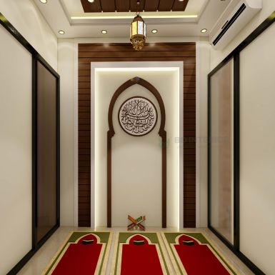 prayer room design for home decoration-01