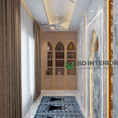 prayer room interior design in Bangladesh