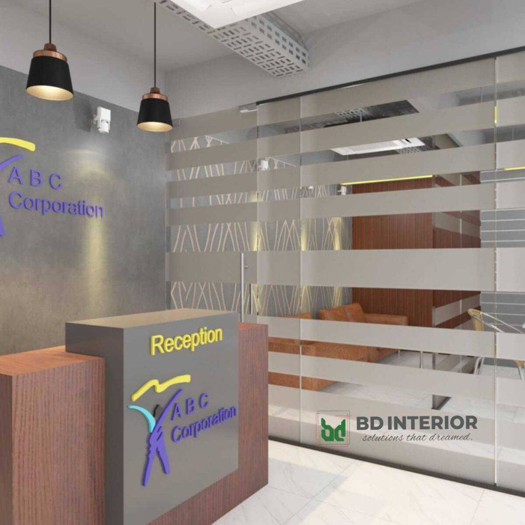 reception desk design ideas