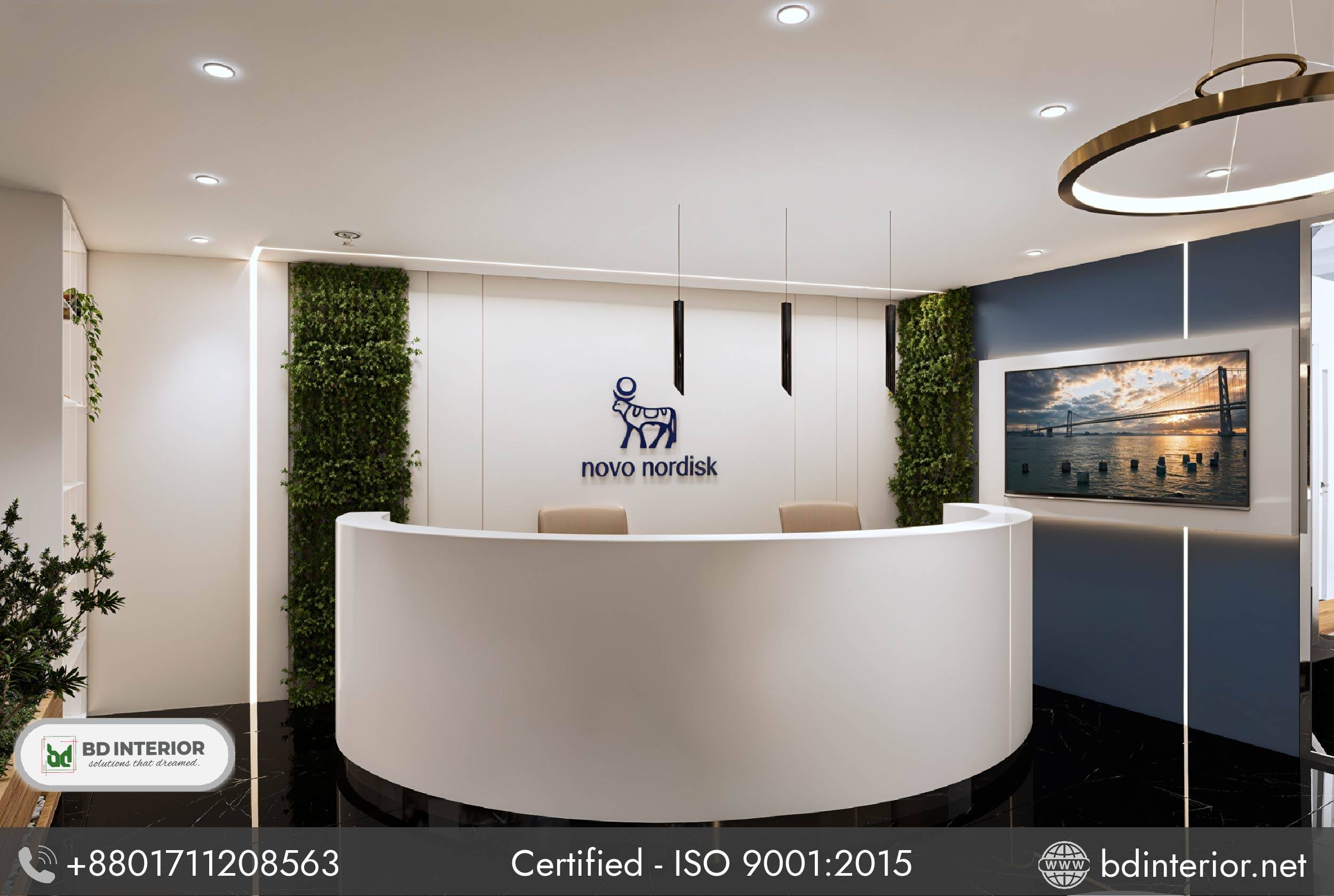 reception interior design