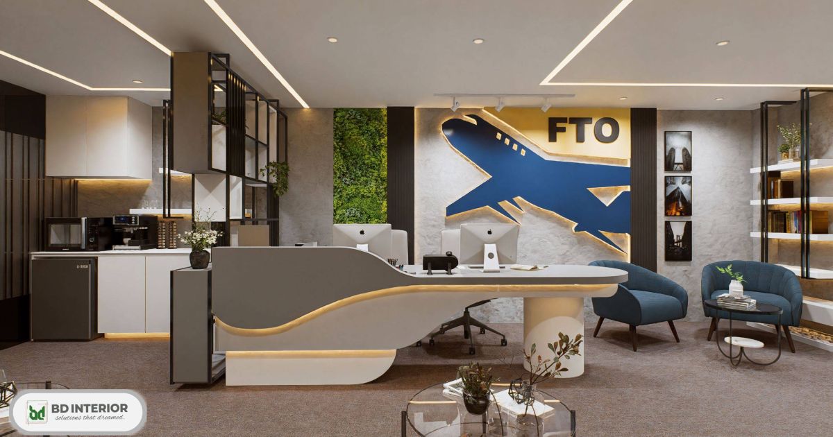 reception interior design