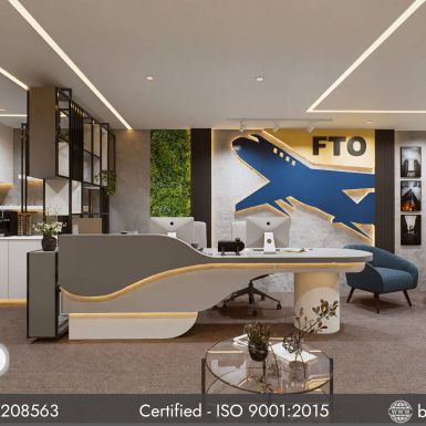 reception interior design