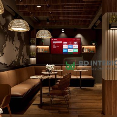 restaurant interior design in Bangladesh