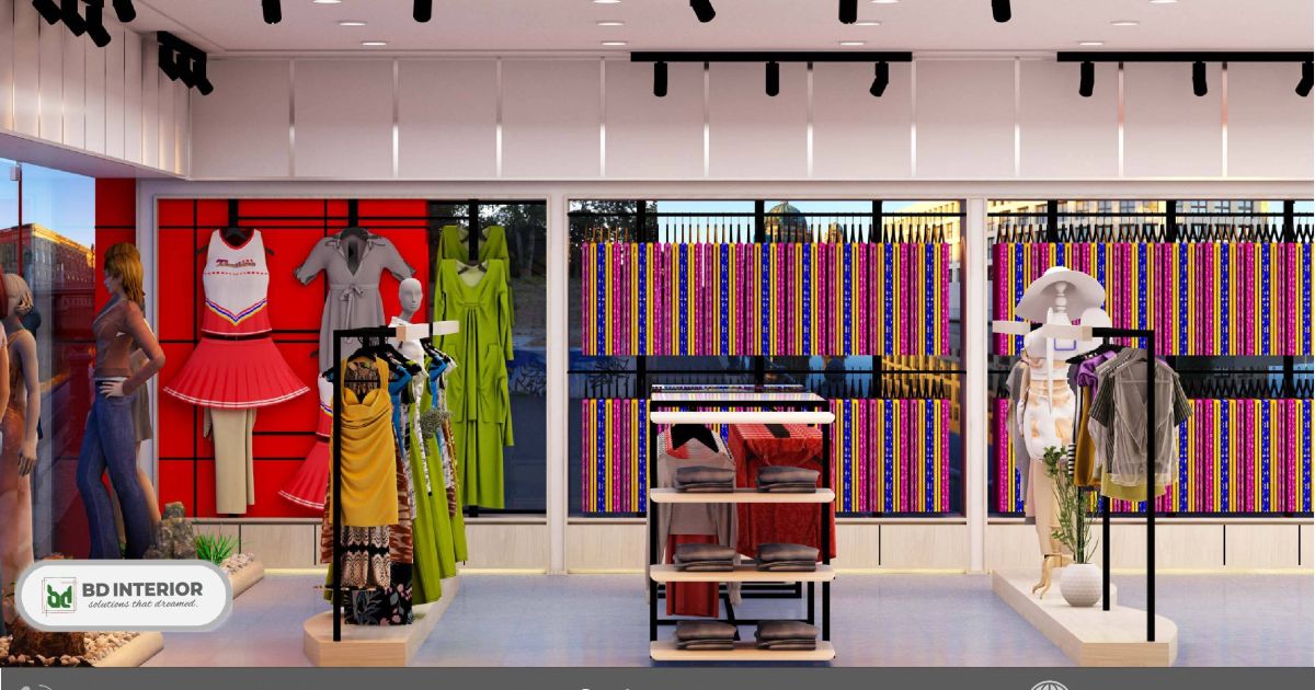 showroom interior design in Dhaka