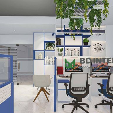 small office interior design in Bangladesh