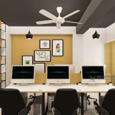 unique workstations interior design in bangladesh