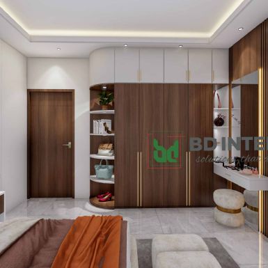 wall cabinet design for bedroom interior