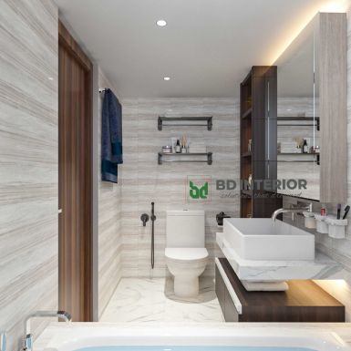 washroom interior design and decoration in dhaka