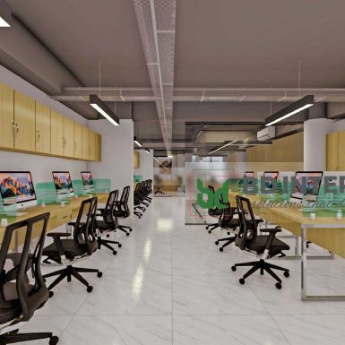 work station interior design