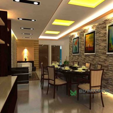 dining interior decoration in bangladesh