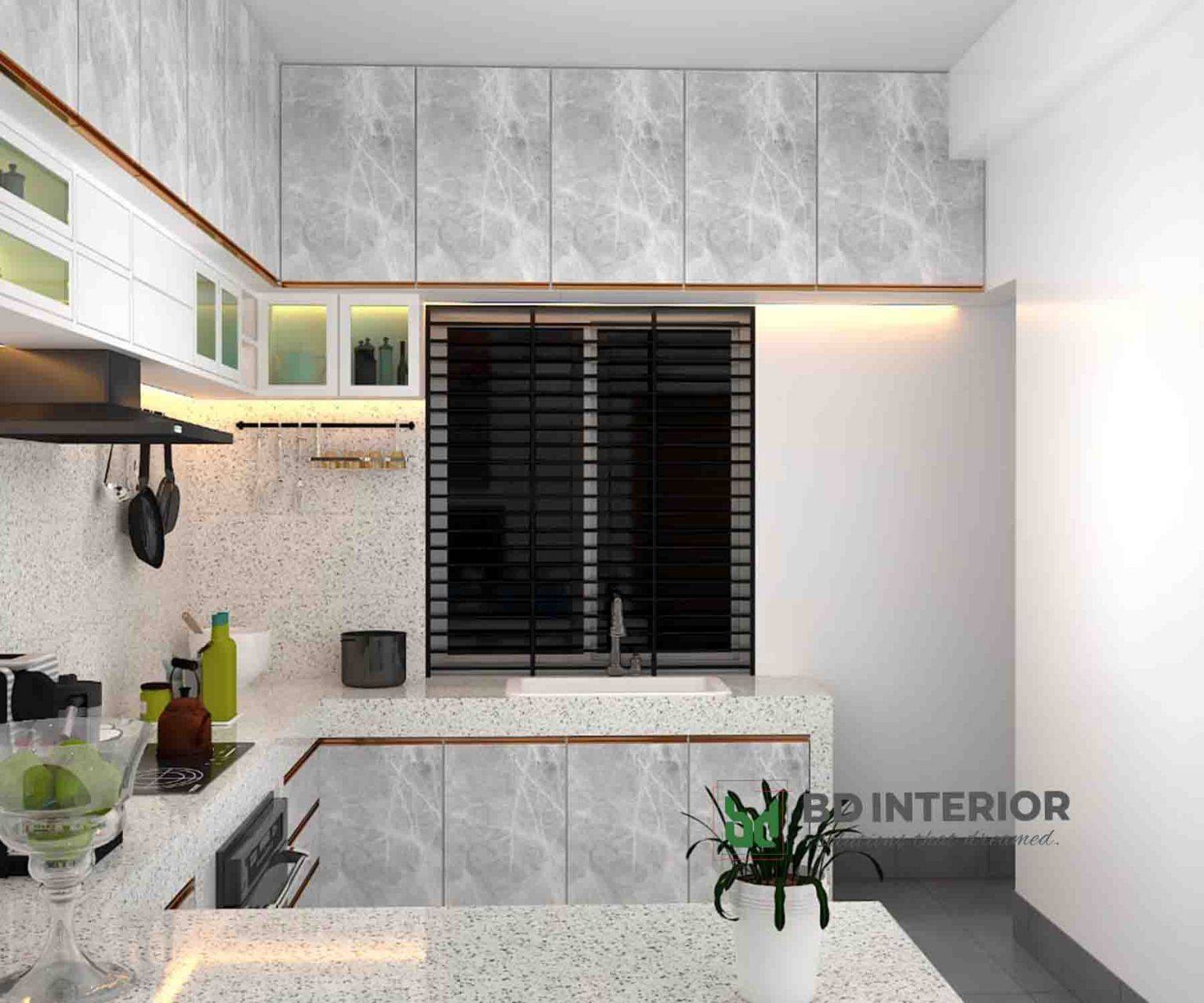 Best Flooring Options For Kitchen Interior Design | BD INTERIOR
