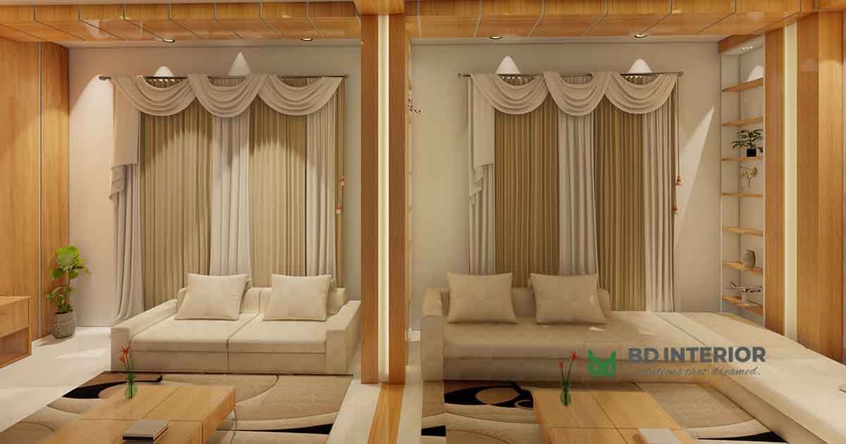 best living room design in bangladesh