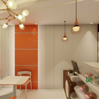 minimalist cafe interior design