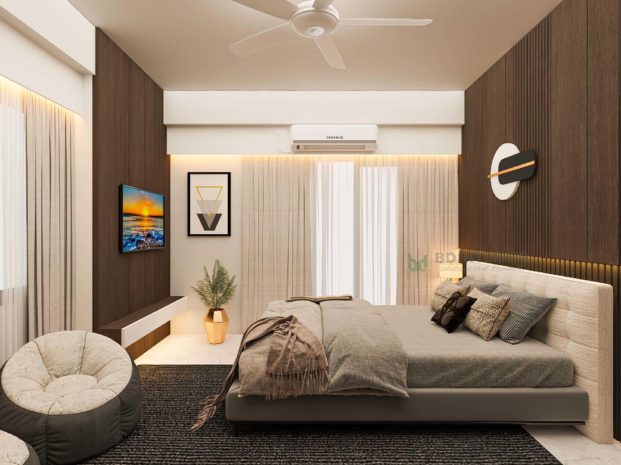 elegant bedroom interior design in bangladesh
