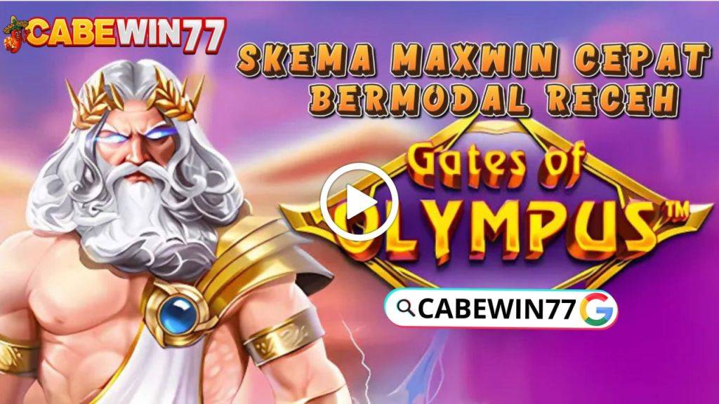 desain kamar tidur utama konsep Gates of Olympus
